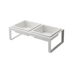 Pet Food Bowls with Stand