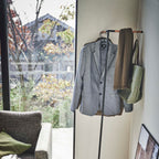 Leaning Corner Coat Rack