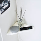 Wall-Mounted Corner Shelf