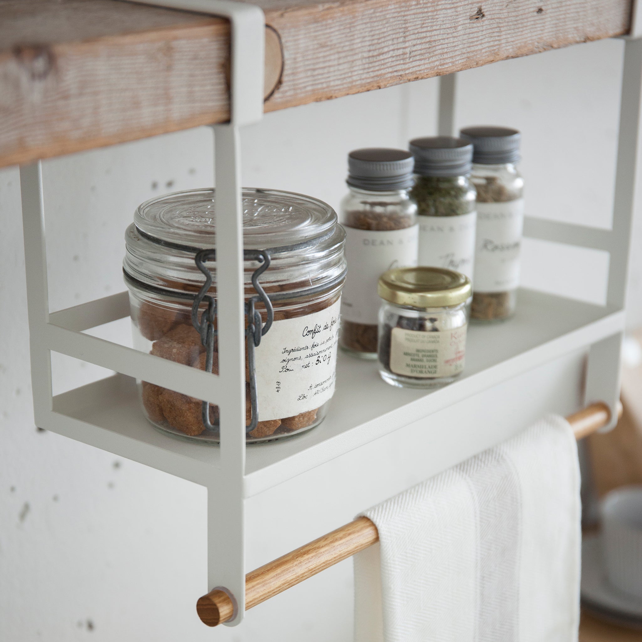 Under-Shelf Seasoning Rack