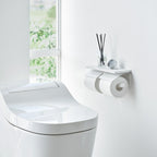 Wall-Mounted Double Toilet Paper Holder