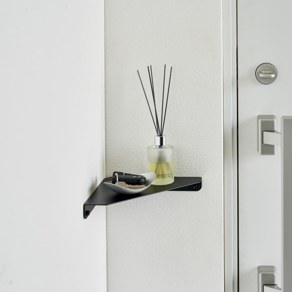 Wall-Mounted Corner Shelf