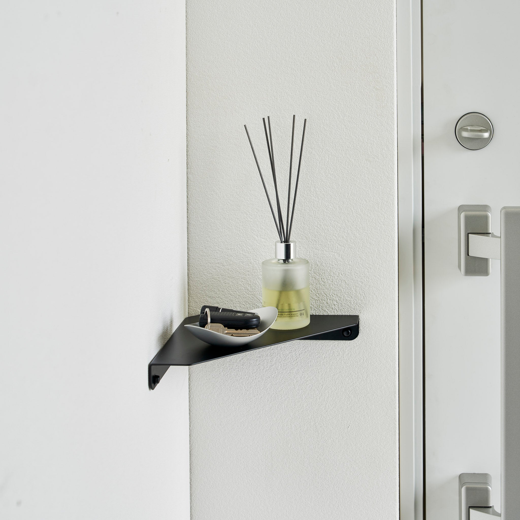 Wall-Mounted Corner Shelf