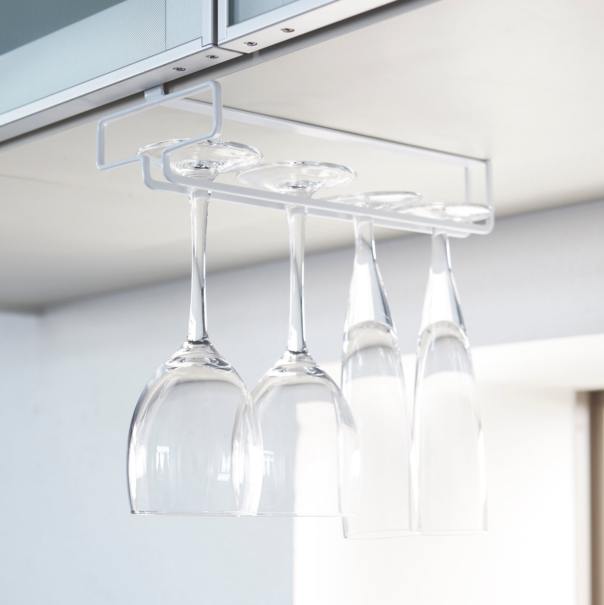 Under-Shelf Wine Glass Hanger