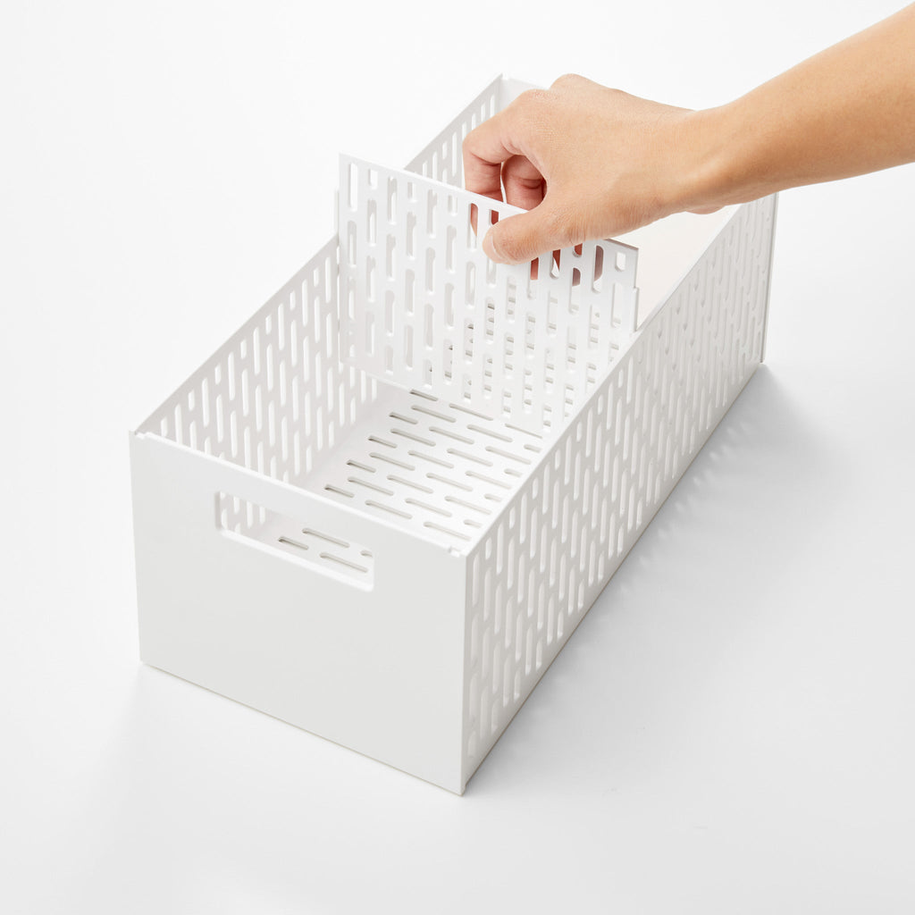 3-Tiered Storage Basket Stand with Casters