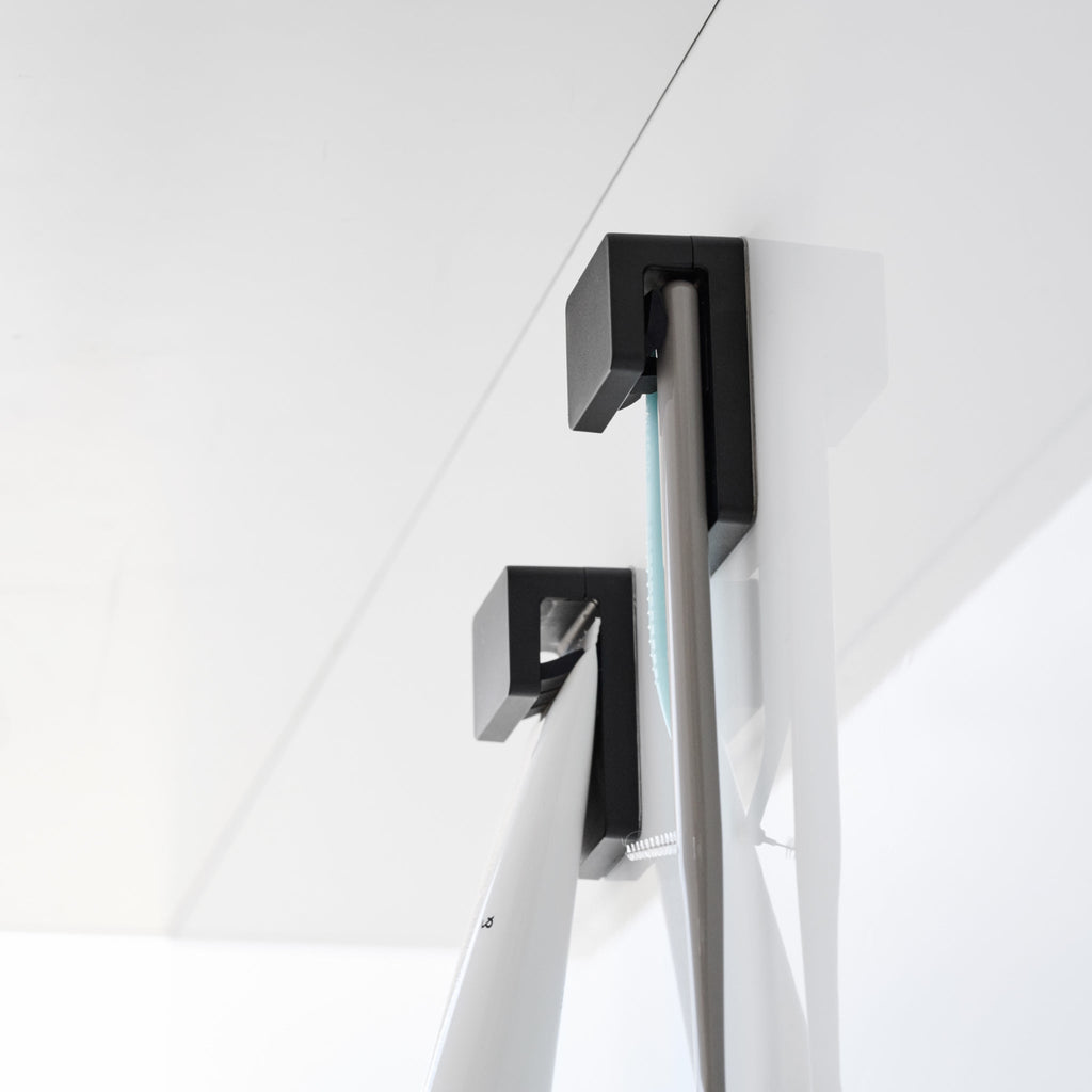 Film Hook Toothbrush & Toothpaste Holder (Set of 2)