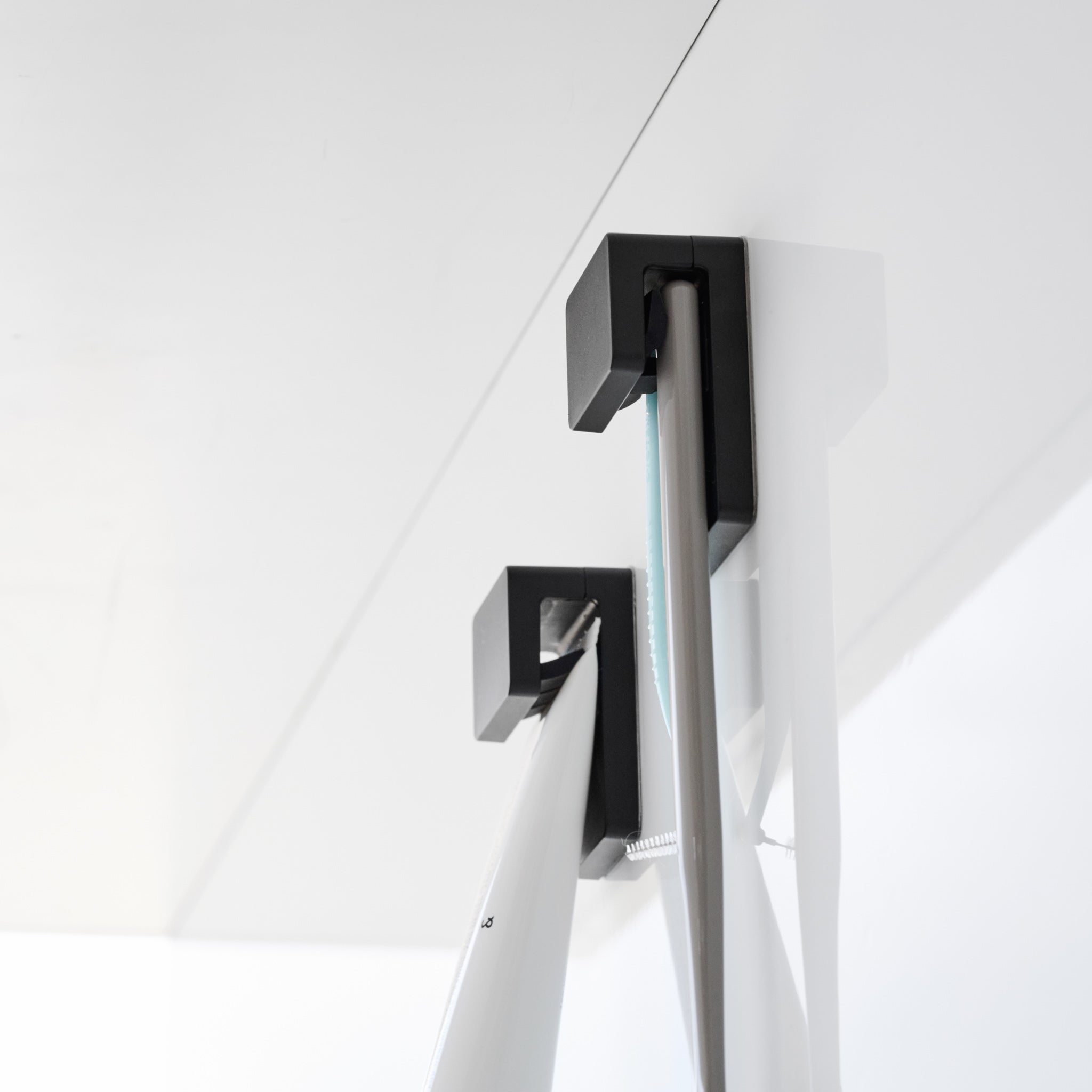 Film Hook Toothbrush & Toothpaste Holder (Set of 2)