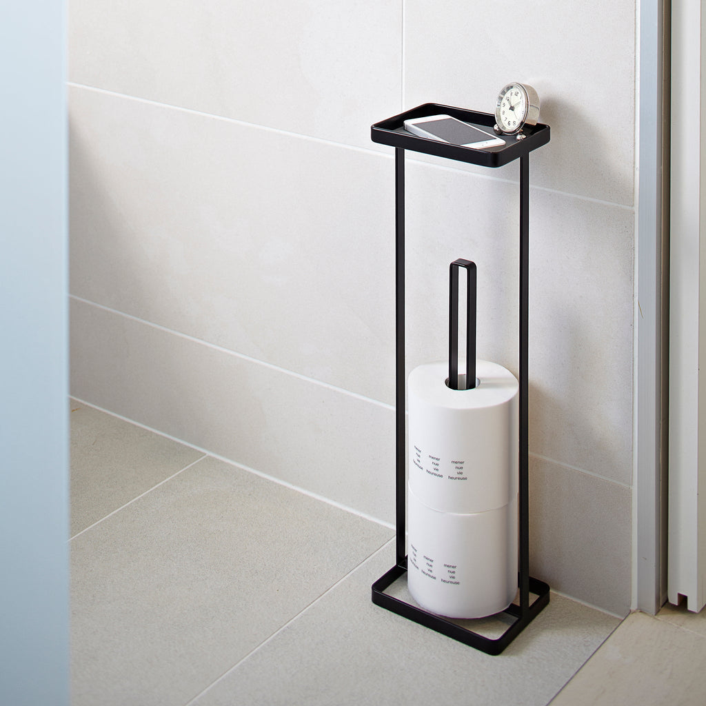 Toilet Paper Stocker with Tray