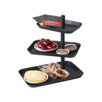 3-Tiered Serving Stand with Rotatable Trays