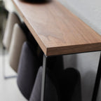 Wood-Top Slipper Rack