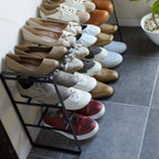 3-Tiered Extendable Shoe Rack