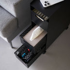 3-Tiered Storage Basket Stand with Casters