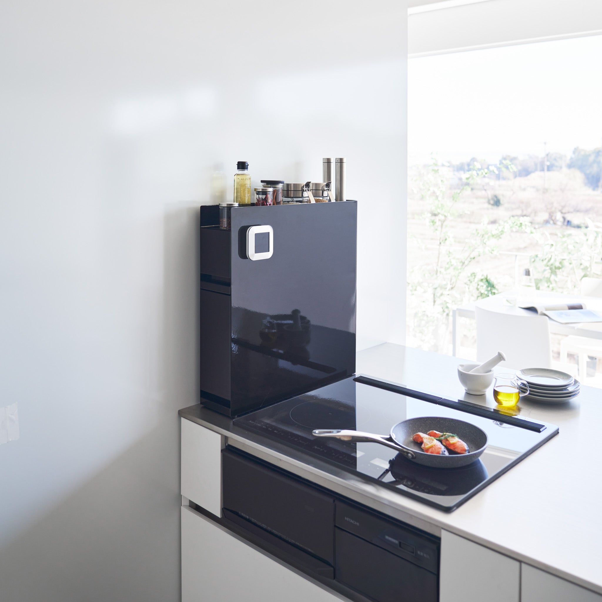 2-Tiered Sliding Seasoning Rack