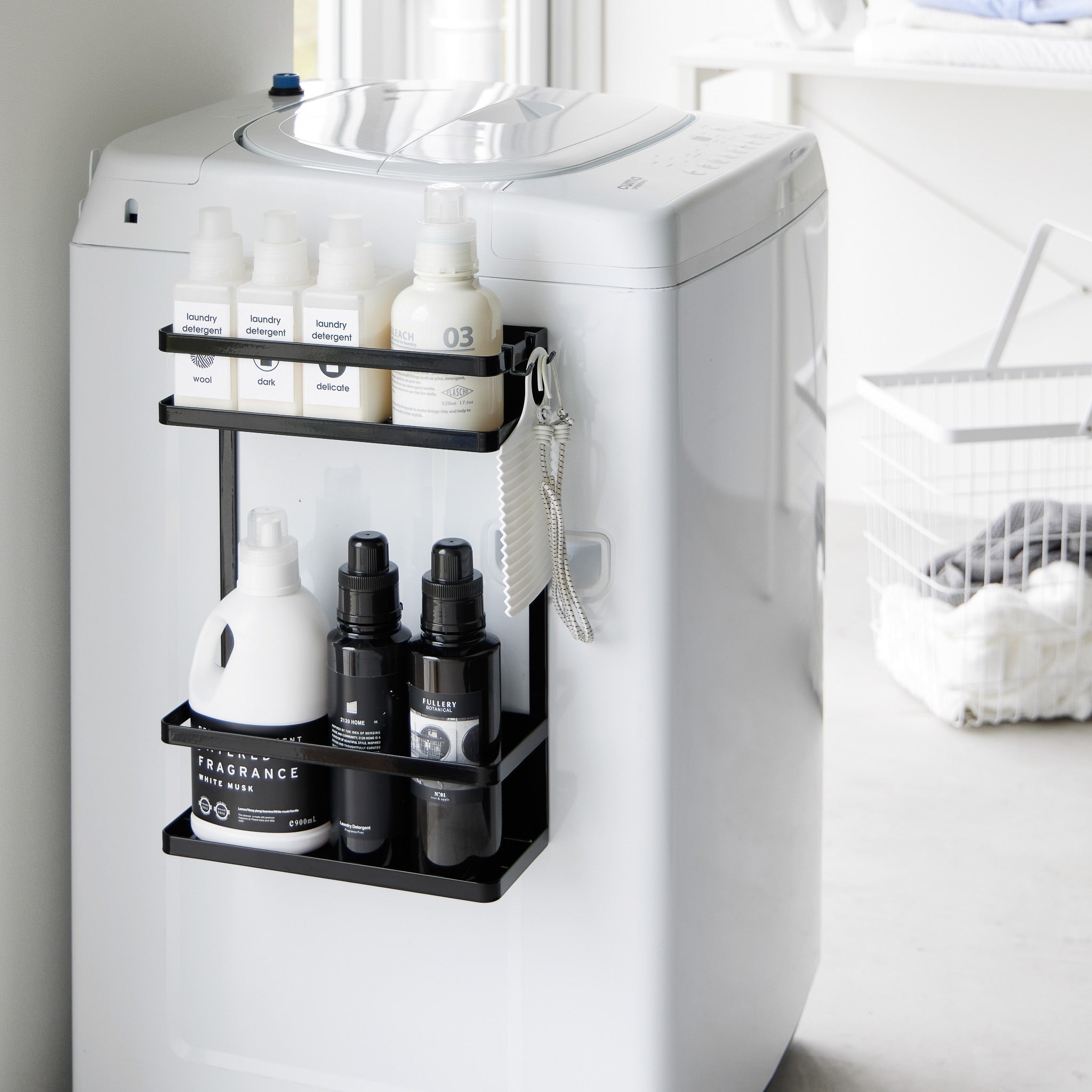 Magnetic Laundry Side Rack