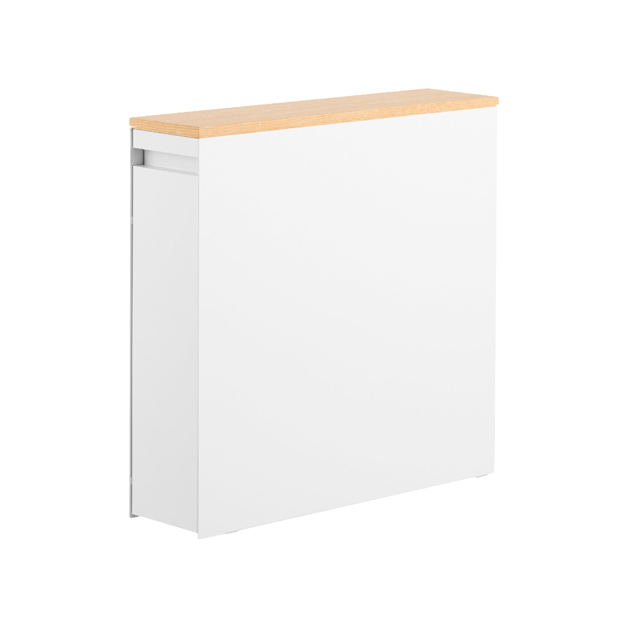 Sliding Wood-Top Storage Rack