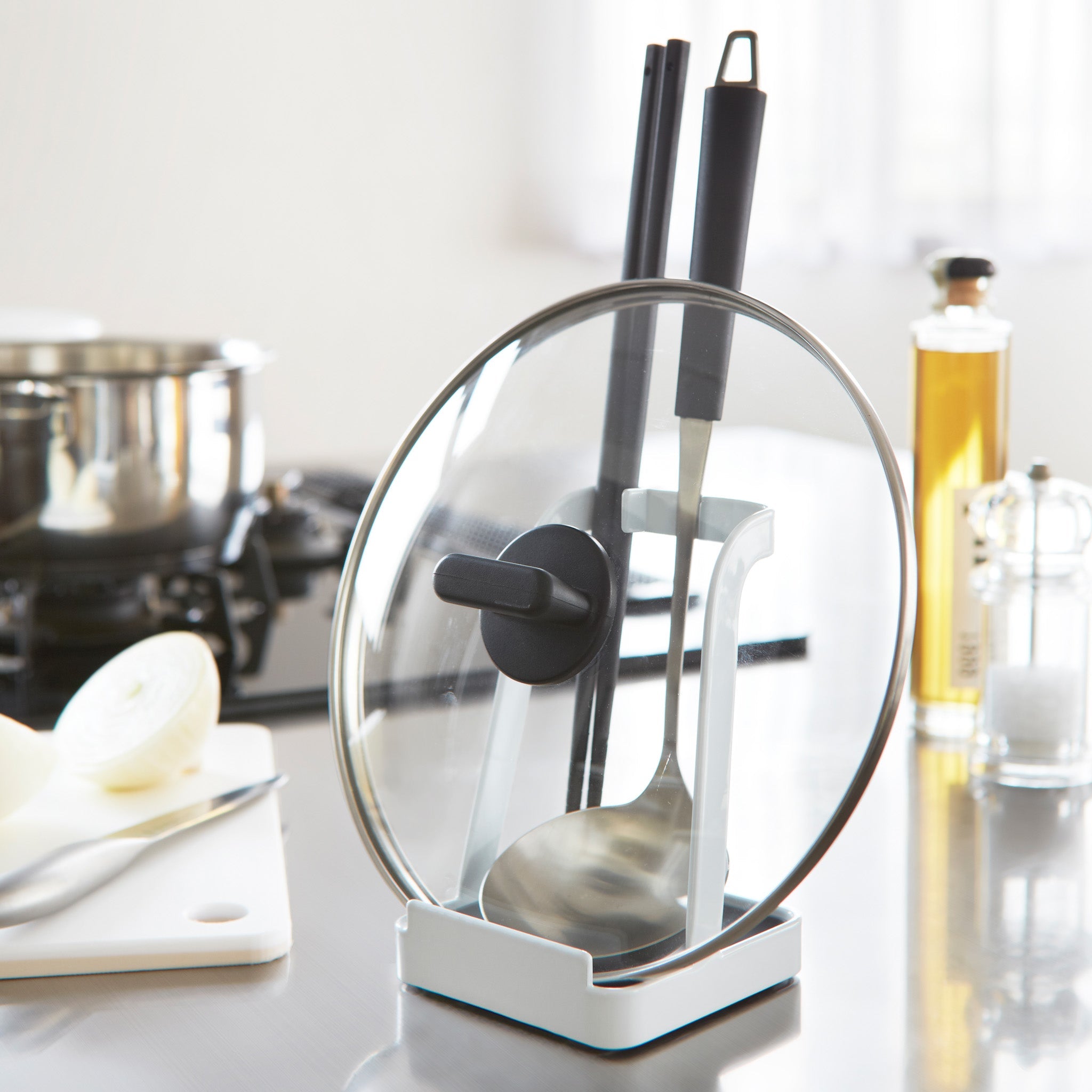 Ladle & Pot Lid Stand