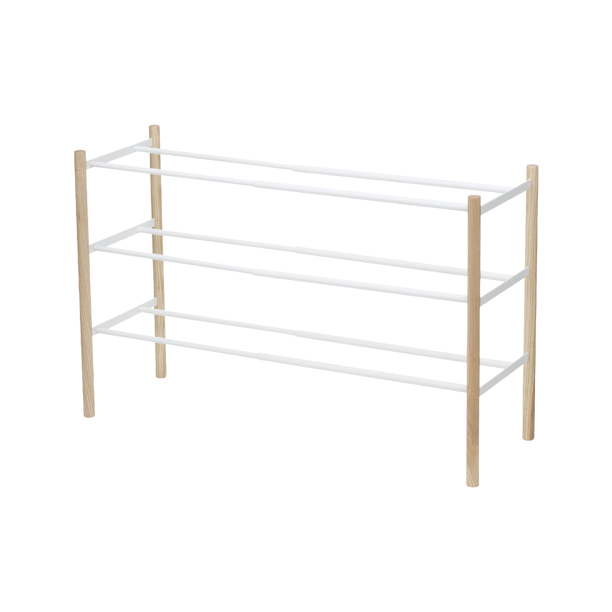 3-Tiered Extendable Shoe Rack