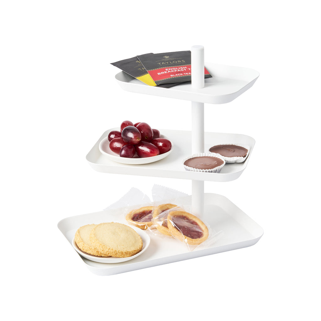 3-Tiered Serving Stand with Rotatable Trays