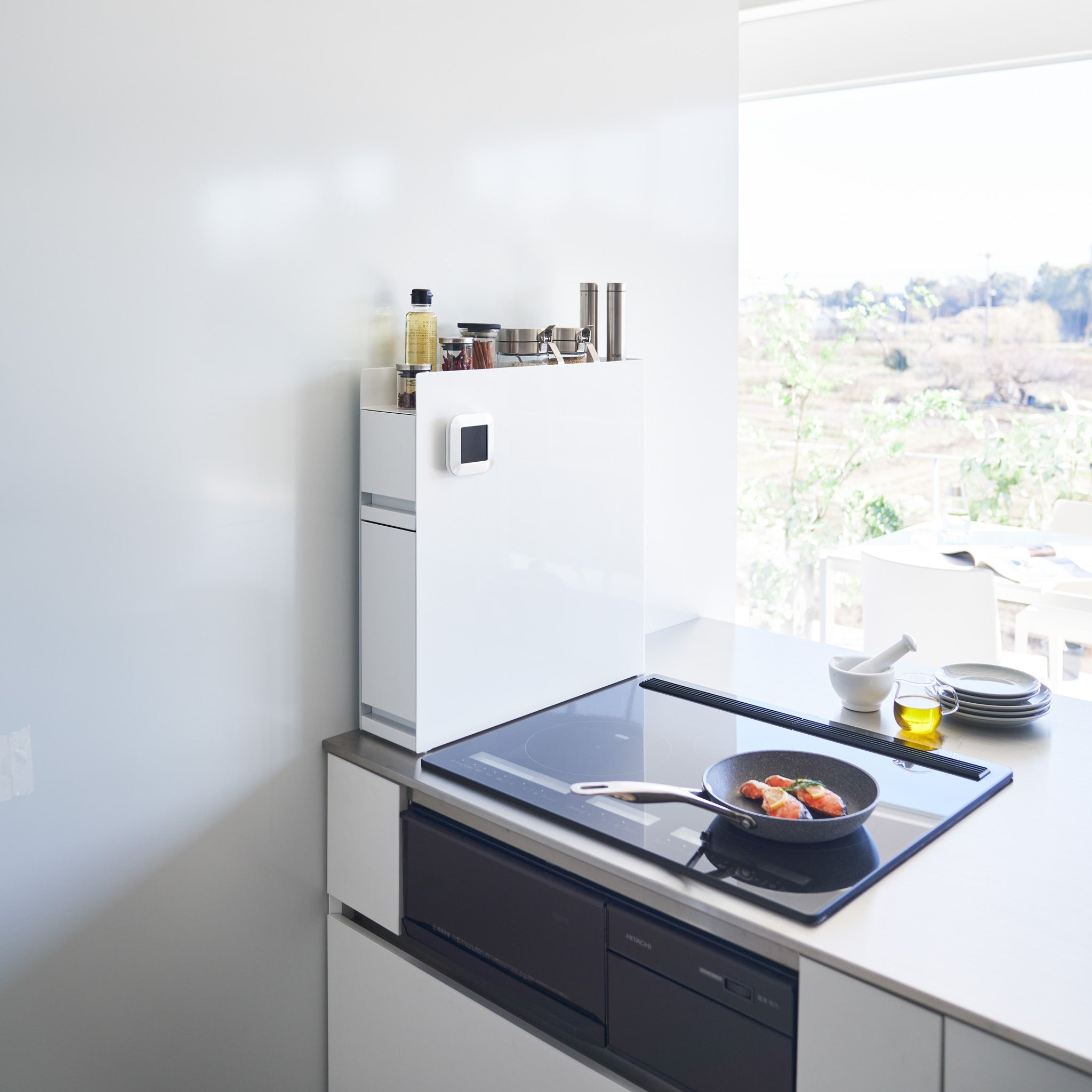 2-Tiered Sliding Seasoning Rack