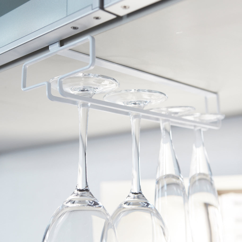 Under-Shelf Wine Glass Hanger