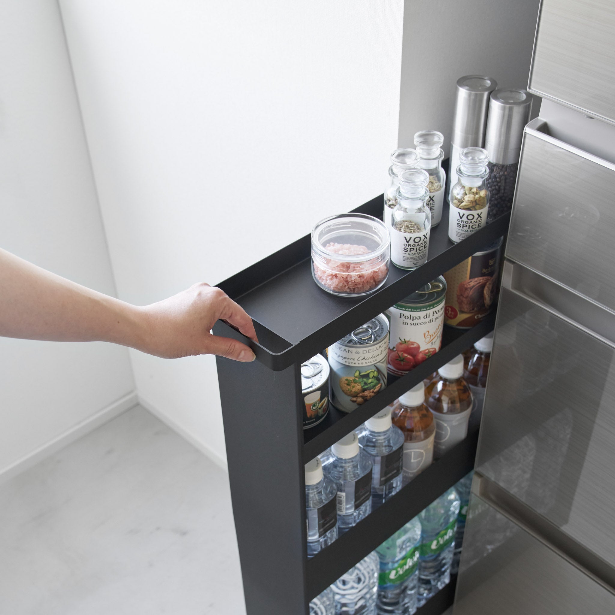 Slim 4-Tiered Storage Cart