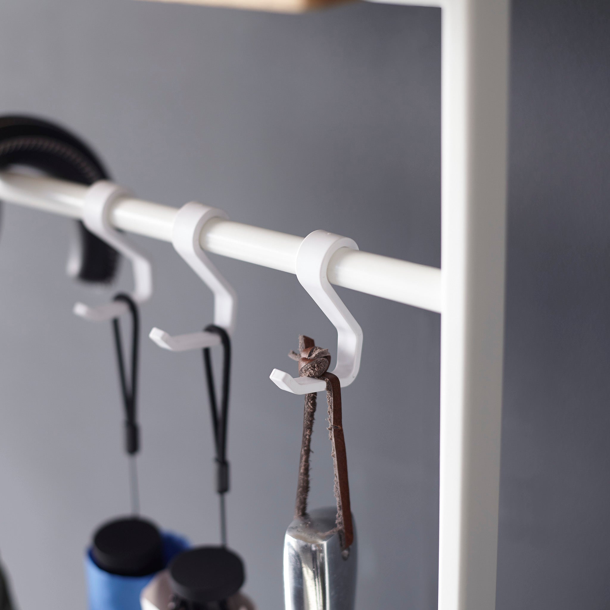 Wood-Top Hanging Umbrella Stand