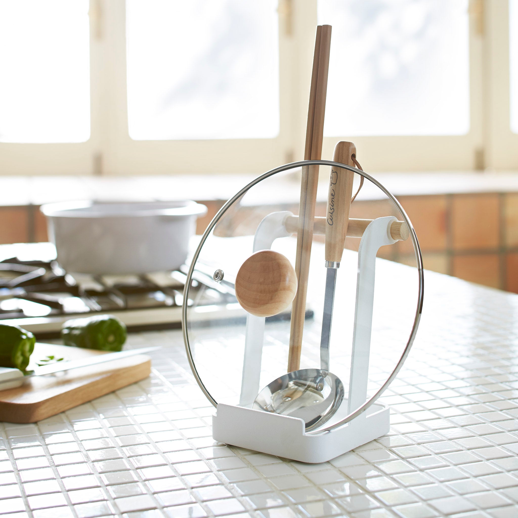 Ladle & Pot Lid Stand