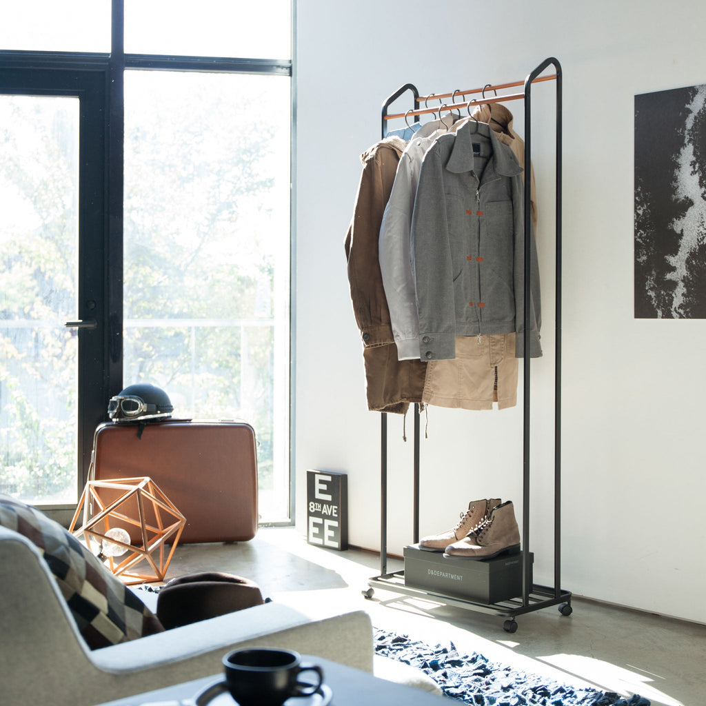 Coat Rack with Casters