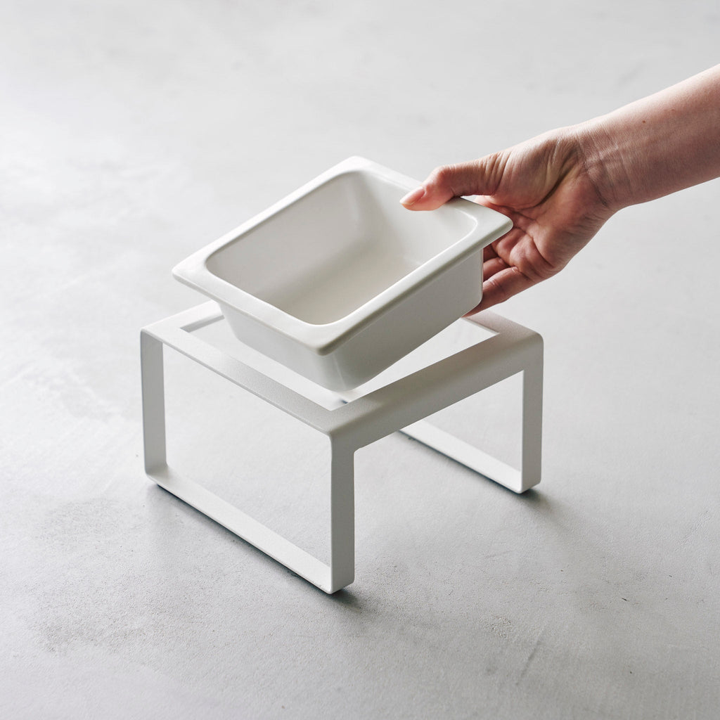 Pet Food Bowl Stand