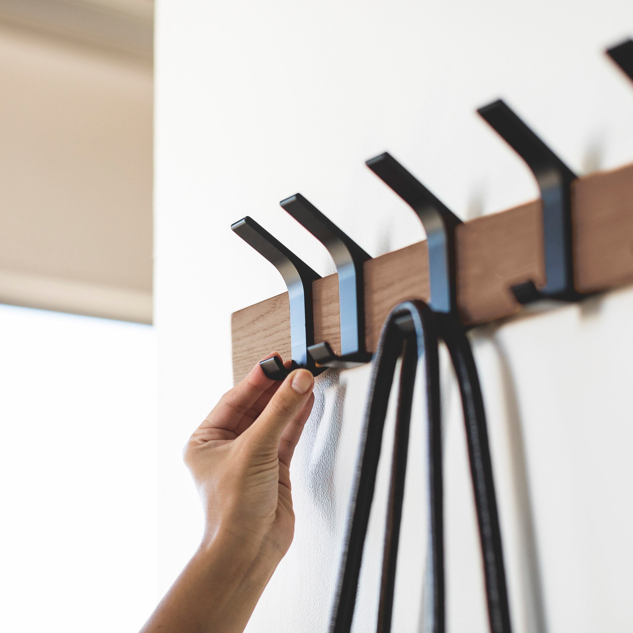 Wall-Mounted Coat Hooks