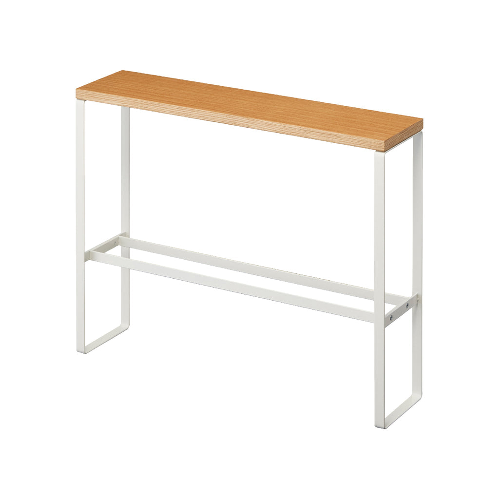 Wood-Top Slipper Rack