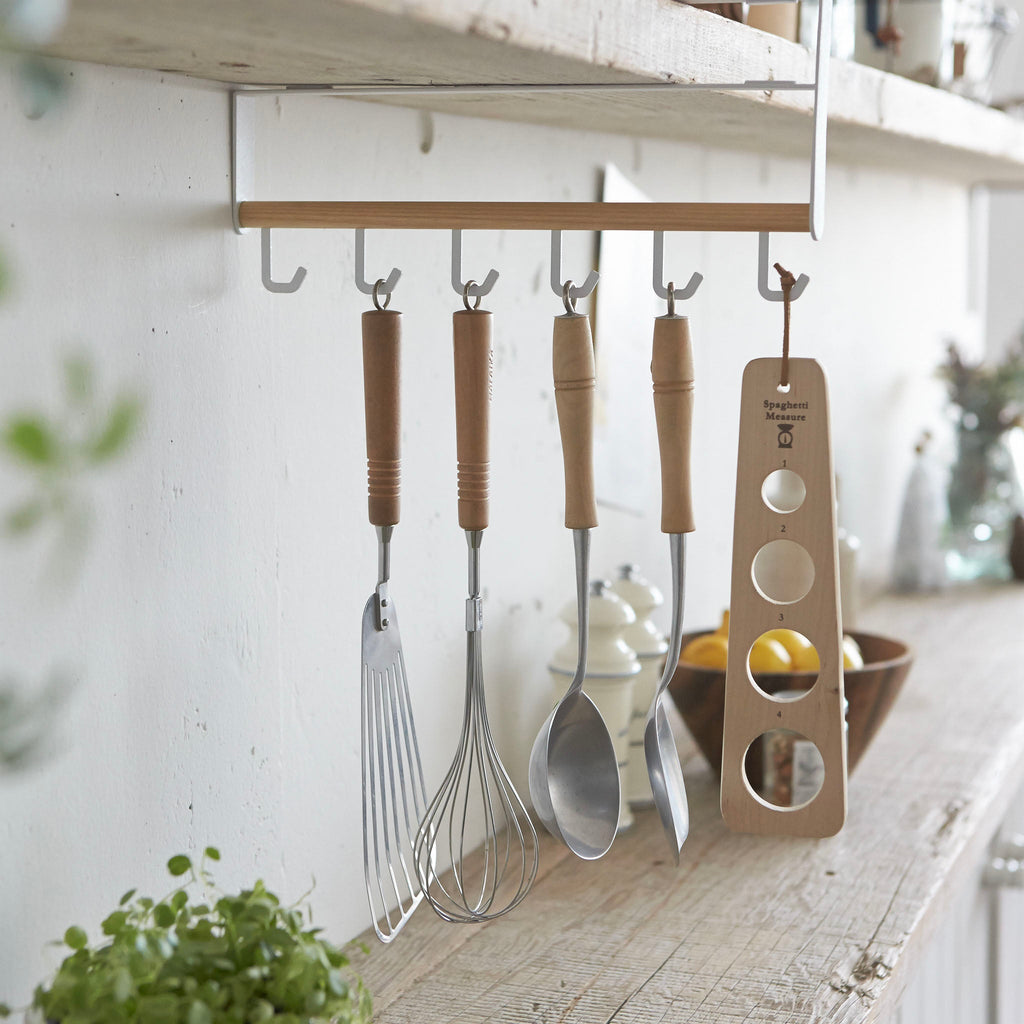 Under-Shelf Kitchen Tool Hooks