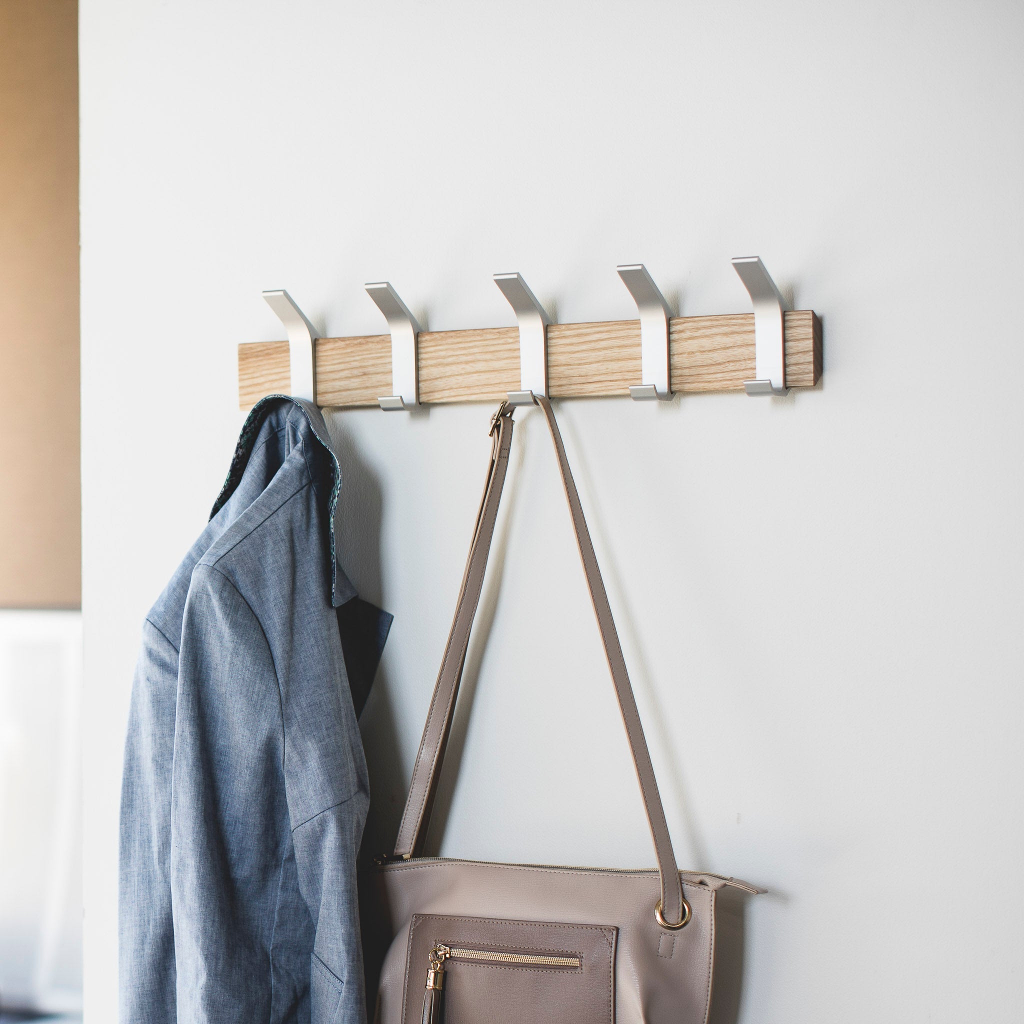 Wall-Mounted Coat Hooks