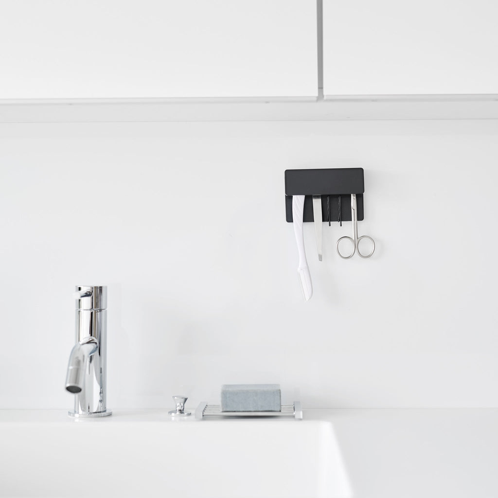 Film Hook Wide Toothbrush & Toothpaste Holder