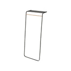 Leaning Coat Rack with Shelf