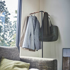 Leaning Corner Coat Rack