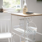 Wood-Top Laundry Wagon