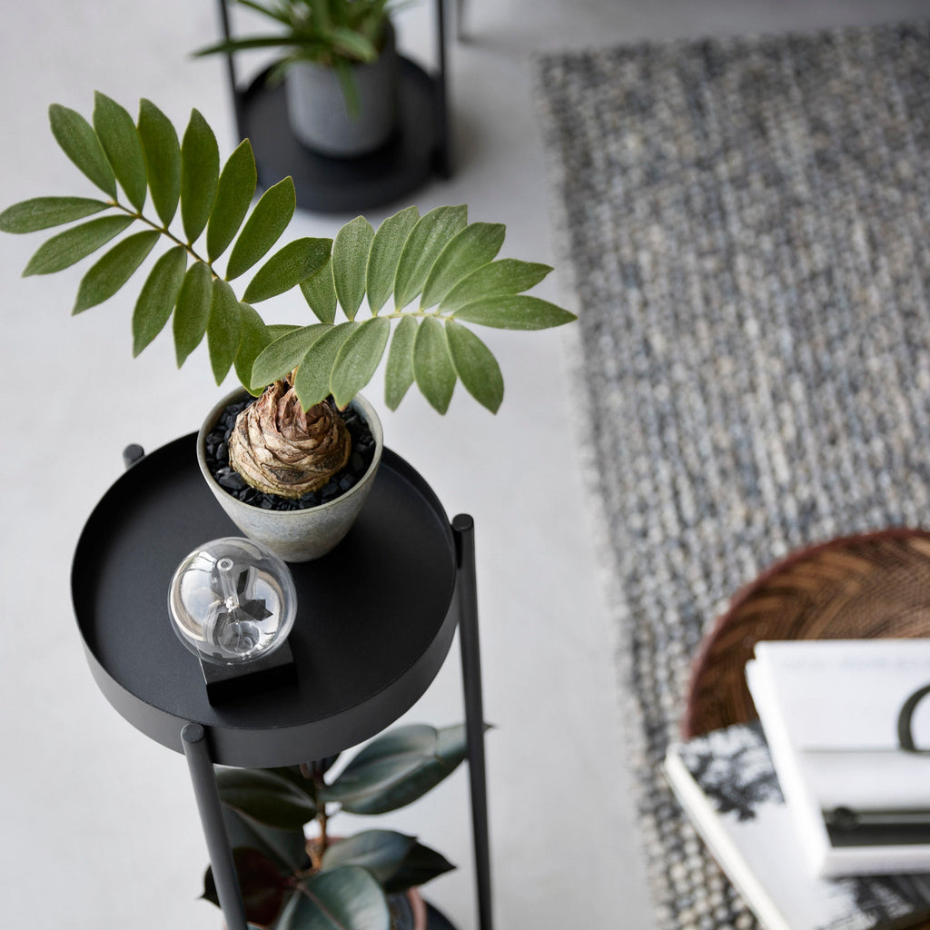 2-Tiered Plant Stand with Casters