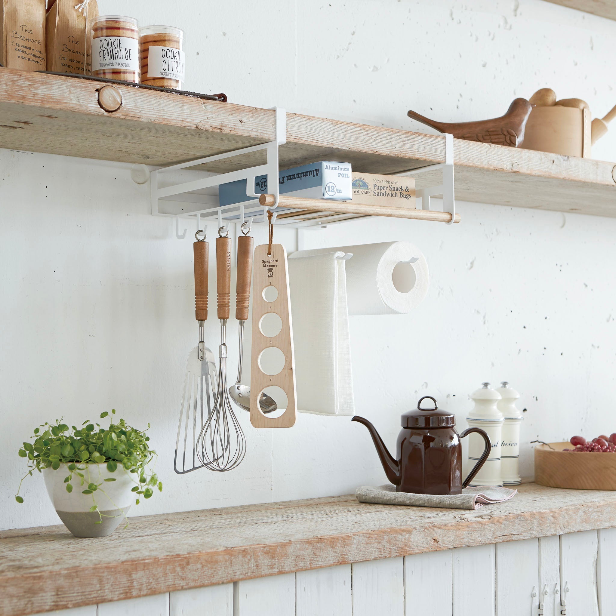 Under-Shelf Multi-Use Rack