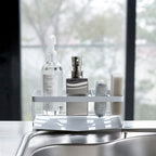 Sponge & Bottle Holder with Drainer