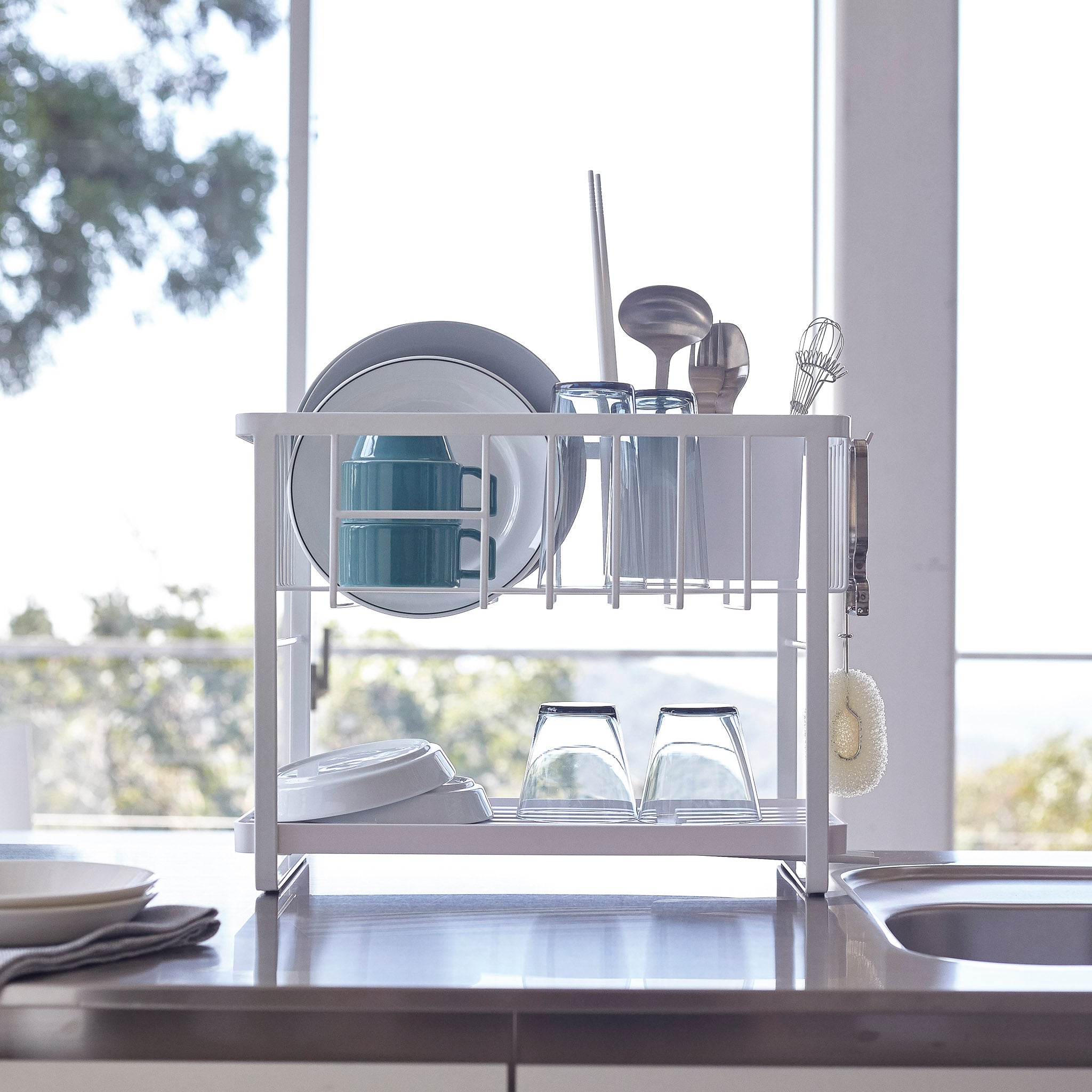 2-Tiered Drainer Rack