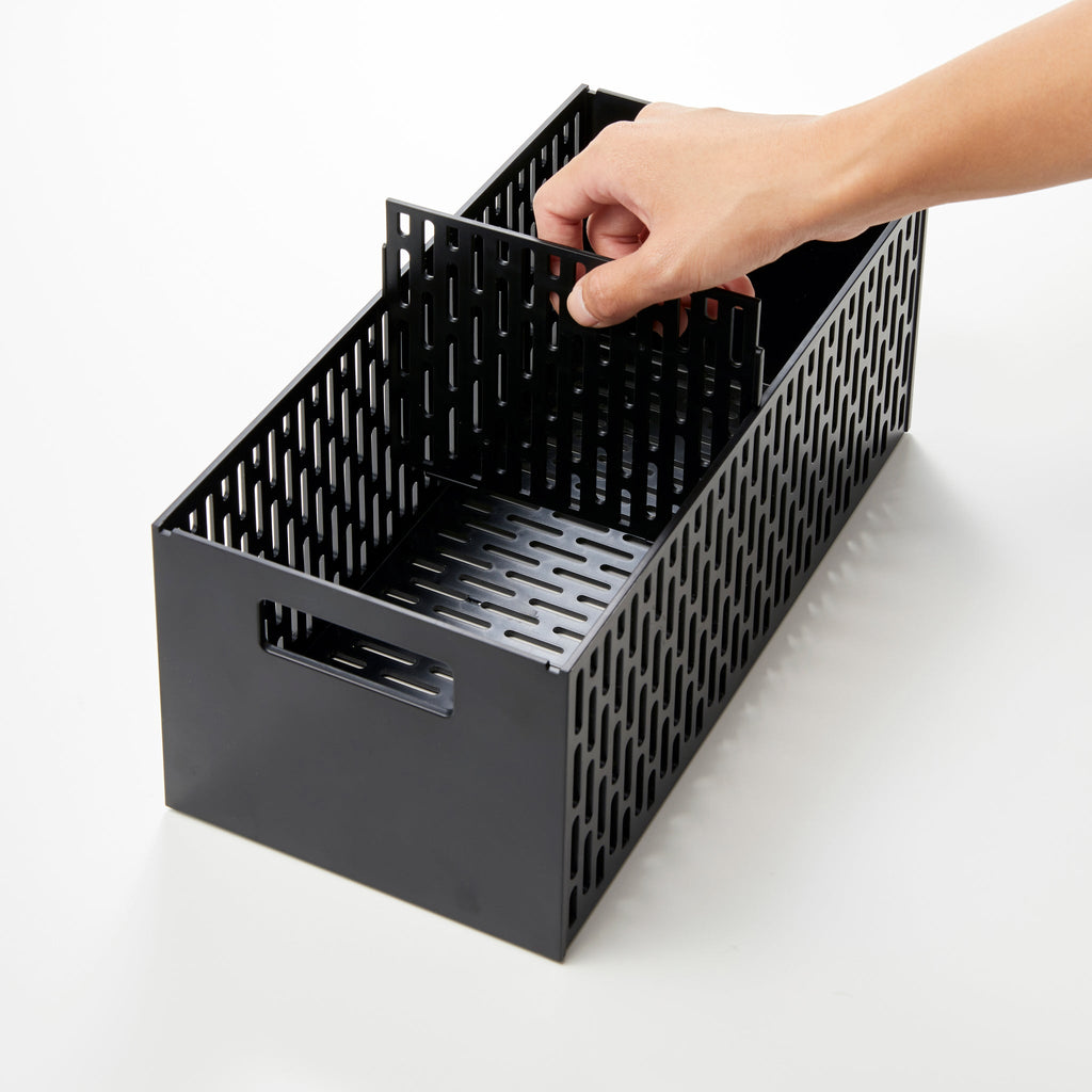 3-Tiered Storage Basket Stand with Casters
