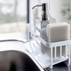 Sponge & Bottle Holder with Drainer