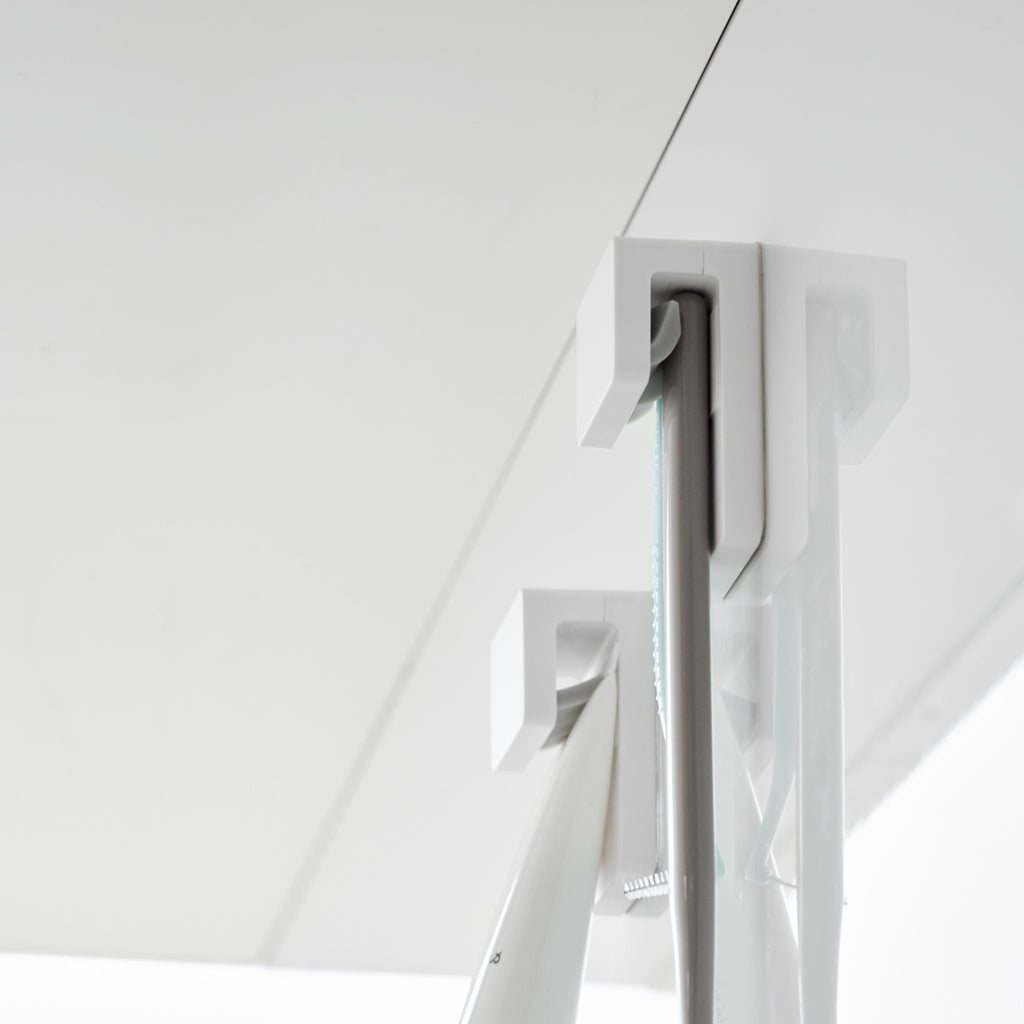 Film Hook Toothbrush & Toothpaste Holder (Set of 2)