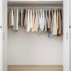2-Tiered Extendable Closet Rack
