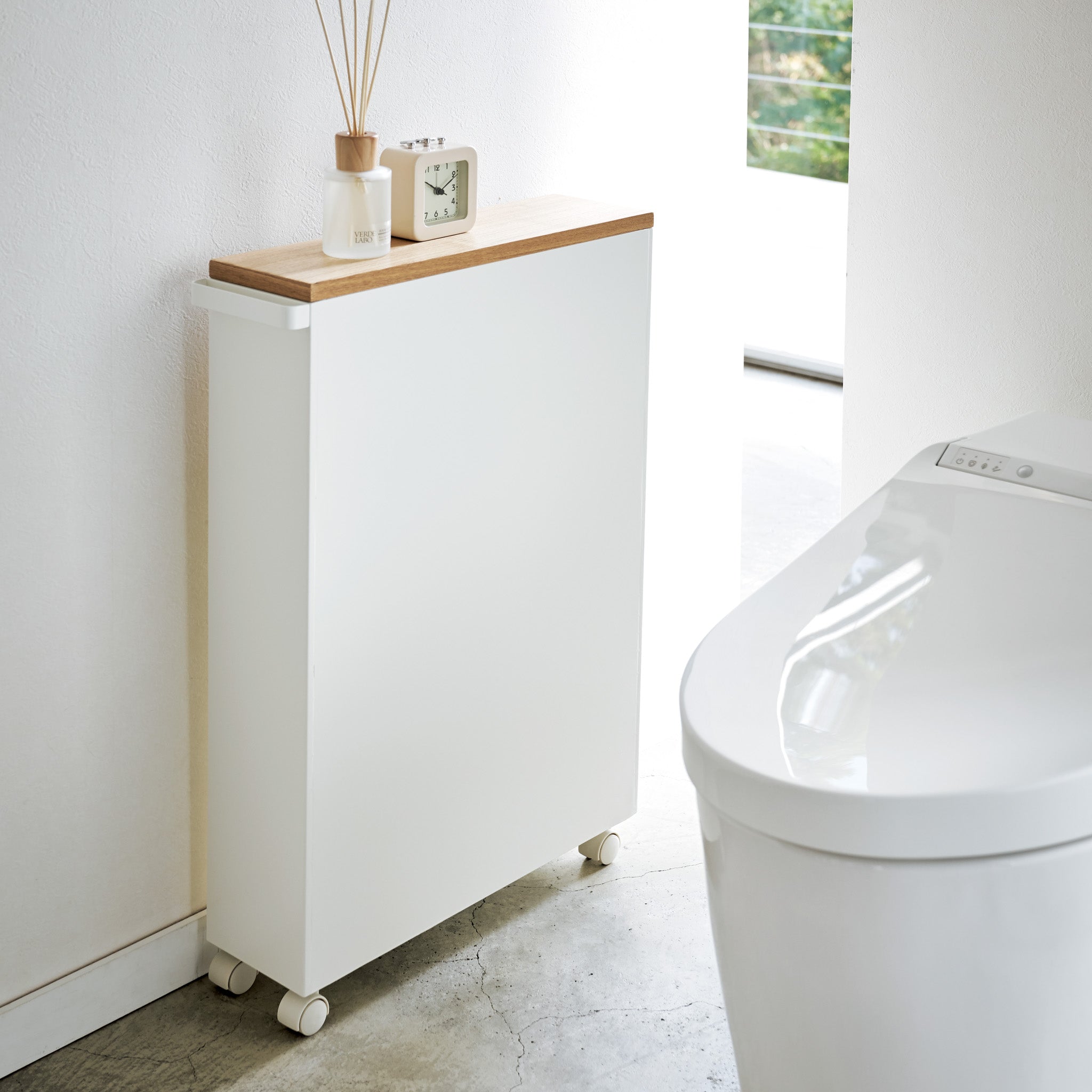 Semi-Closed Storage Cart