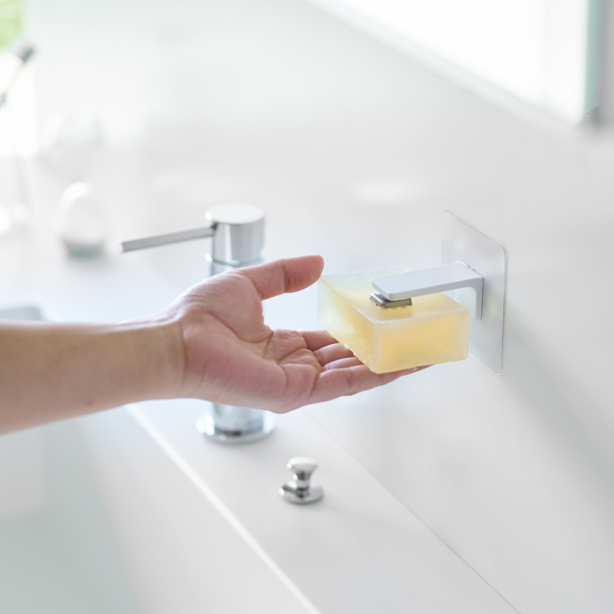 Film Hook Soap Holder with Magnet