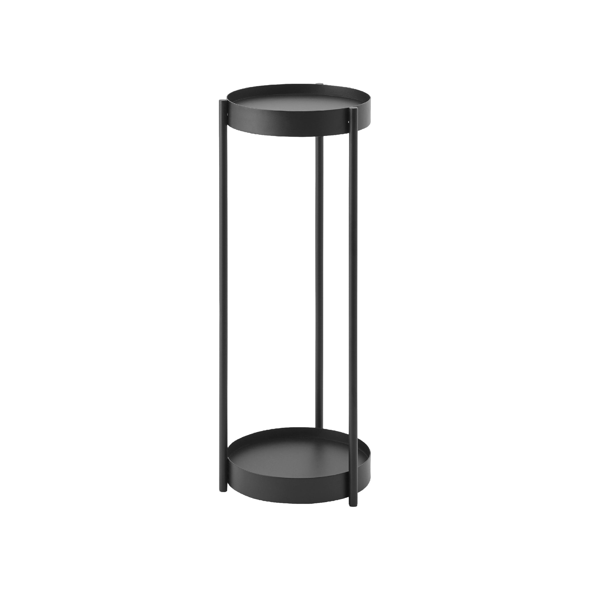 2-Tiered Plant Stand with Casters