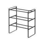 3-Tiered Extendable Shoe Rack