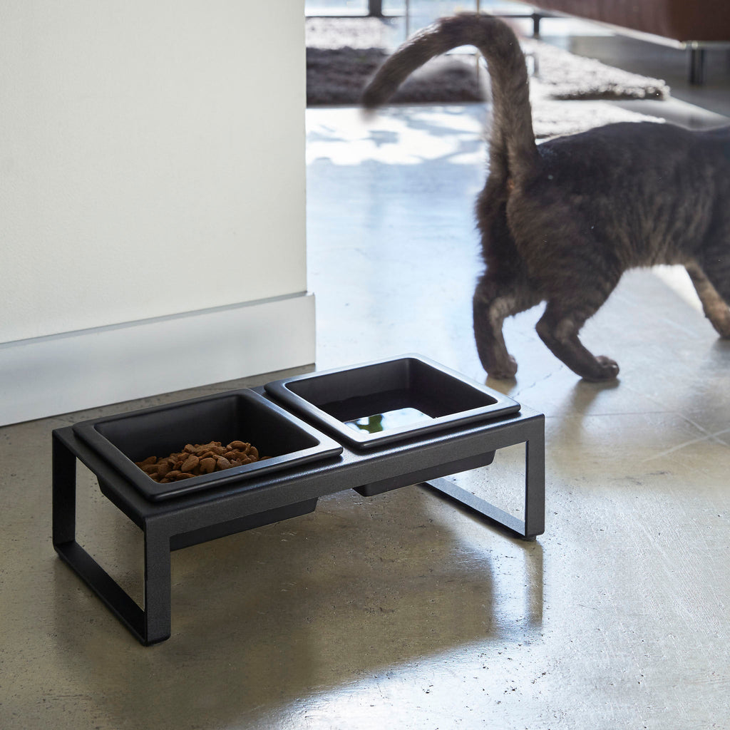 Pet Food Bowls with Stand